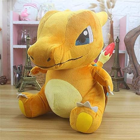 Amazon Co Jp ポケモン豪華な人形ポケモンポケモン火ドラゴンブラックドラゴンドレスアッププラシ Qingqiao おもちゃ