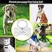 Personalisiert Hundemarke Knochen Haustier ID Tag Pet Tags mit Pfoten aus Edelstahl mit Gravur für sehr kleine Hunde und Katzen oder Welpen Adressanhänger inkl. Schlüsselring | beidseitig GRAVIERT