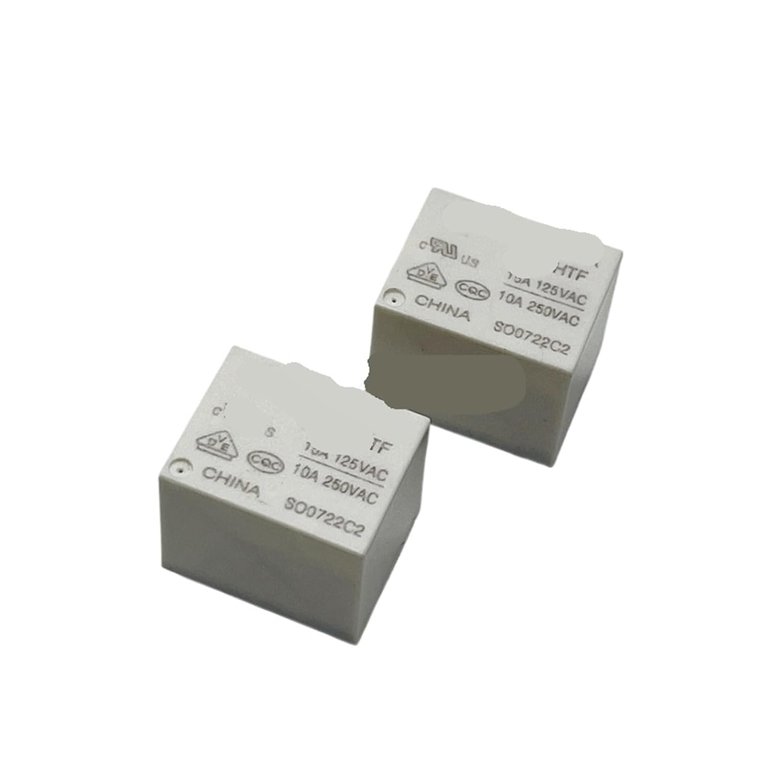 HF3FA-005-HTF DC5Vリレー 10A 4ピン 2個