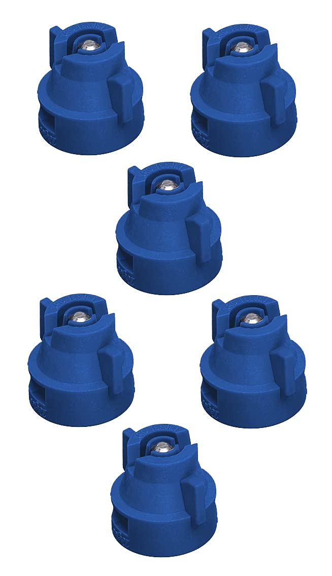 Pack of 6 - TeeJet Extended Range Spray Tip w/Cap 80° Rated 0.3 GPM @ 40 PSI Farmer Bob's Parts XRC8003-VS
