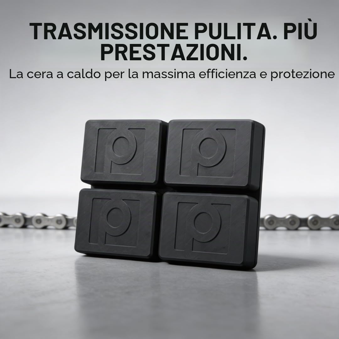 Cera calda per catena di bicicletta ad alte prestazioni, con C, MoS2 e WS2, cera calda per catena della bicicletta, lubrificante per catena della bicicletta, cera per bici da