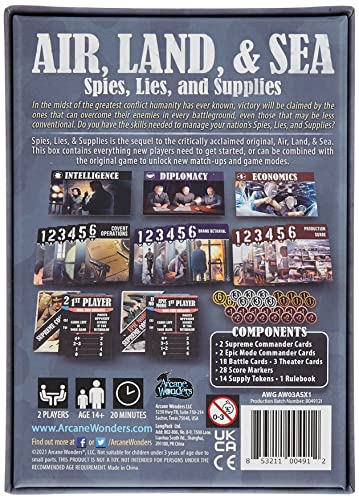 Air Land & Sea: Spies, Lies & Supplies miniatura 3
