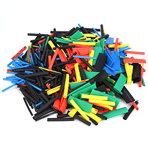 Respicefinem 560pcs Heat Shrink Tube Insulated Shrinkable Tubing Wire Cable Wrap Sleeving Made Of Polyolefin With Various Inner Diameters From 1 5mm To 10mm Shrink Ratio 2 1