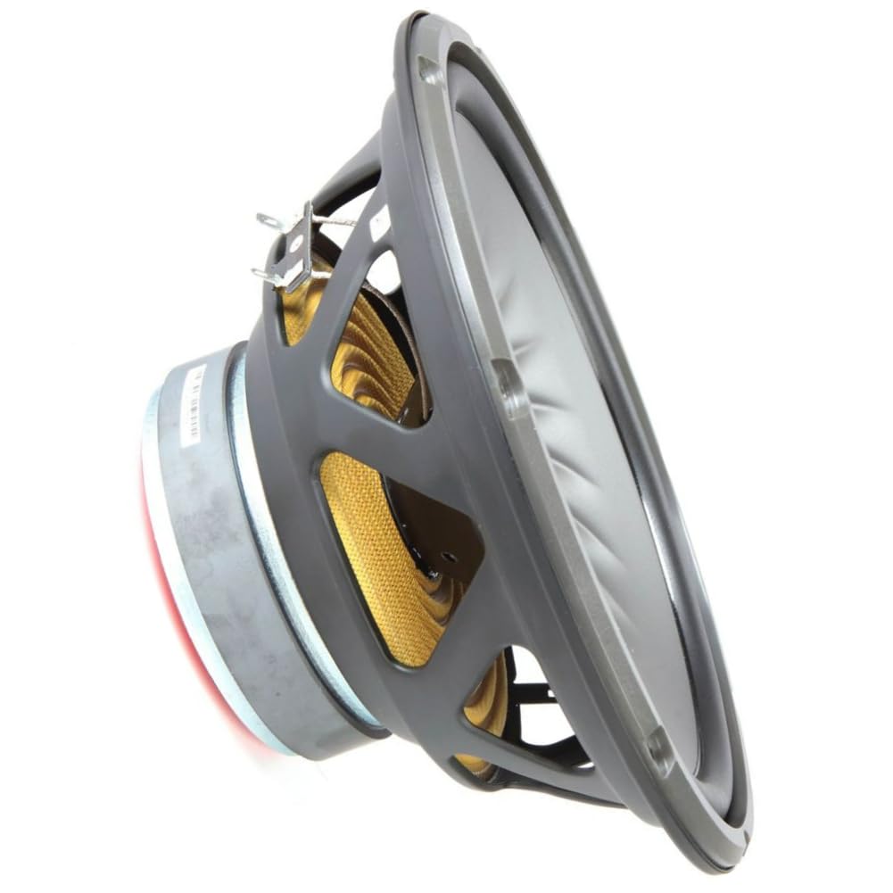 Kit Set para JBL Stage 102, 1 subwoofer de 25 cm 250 mm 10", Bobina Simple de 4 ohmios, 225 vatios RMS y 900 vatios máx, para maleteros, 1 Unidad + Conector faston Incluido