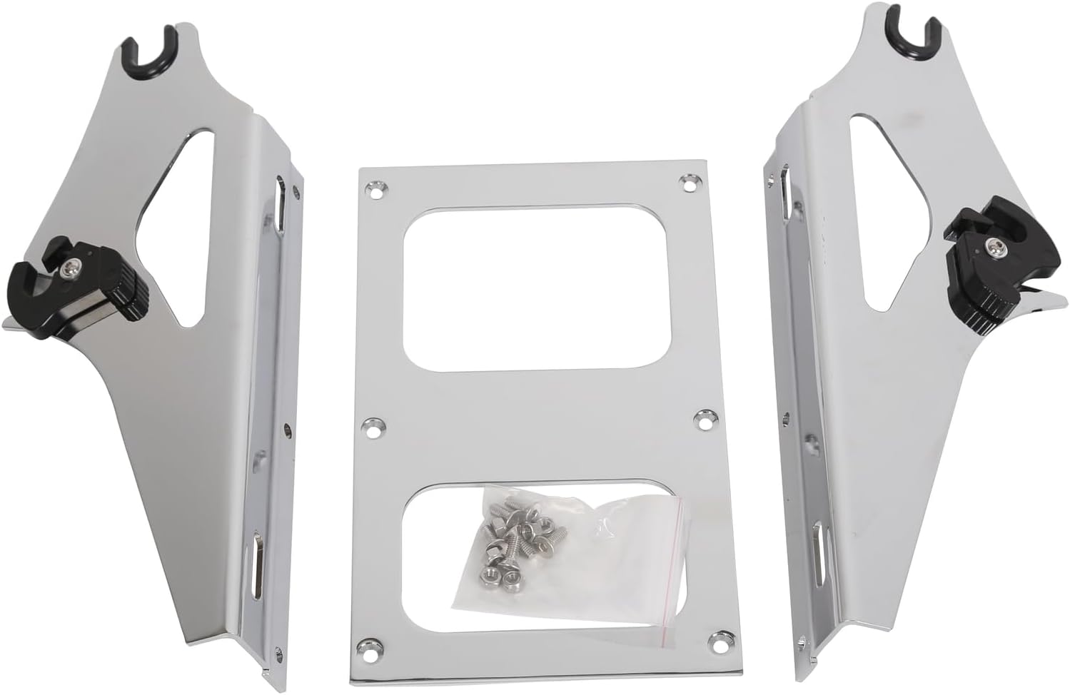 Replacement for Harley Detachable Two-Up Luggage Trunk Mounting Luggage Rack for 14-26 OEM
