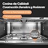 Cosori Air Fryer Dual Blaze Twinfry 10 Litros, Freidora de Aire Doble Resistencia, Multicocina 5 en 1, 2800W, Airfryer Grande de Doble Cesta con Divisor, 70 Recetas en la App, Conecta a WiFi, Gris #2