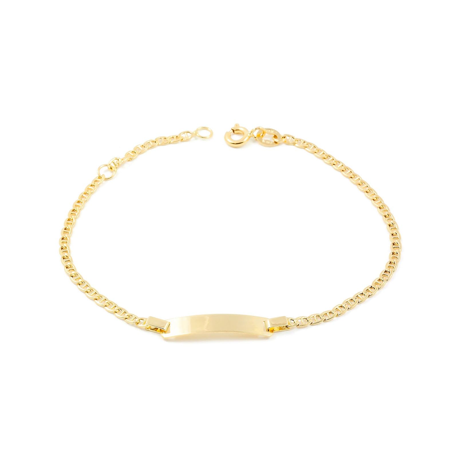 Monde Petit Bracciale per bambini - oro giallo 18k (750) - Scatola Regalo - Certificato di garanzia