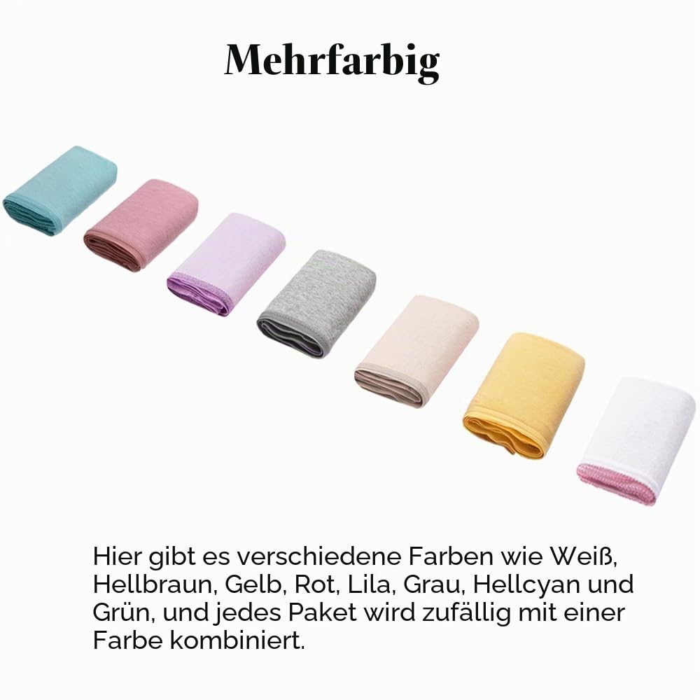 Einweg Unterhosen für Damen, 100% Baumwolle, Mittlere Taille,Einmalslips für Reisen,Krankenhausaufenthalte,Einwegunterwäsche(10er-Pack)