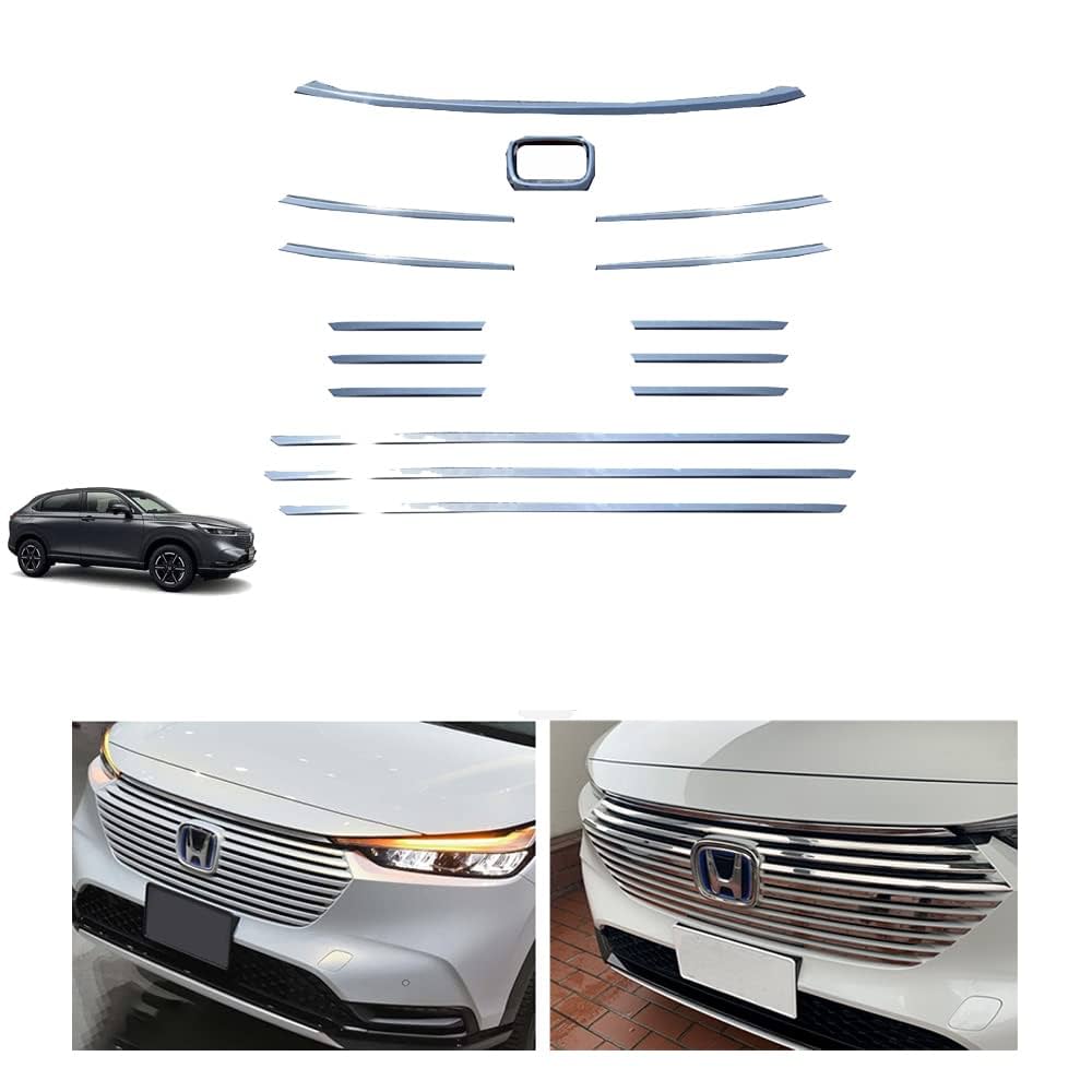 HONDA ヴェゼル フロントグリル フォグカバー セット売り HONDA ヴェゼル フロントグリル フォグカバー セット売り Amazon