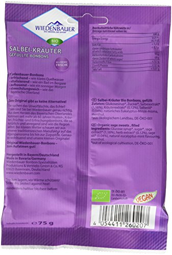 Wiedenbauer Salbei-Kräuter mit 21 Kräutern Bonbon (1 x 75 g)
