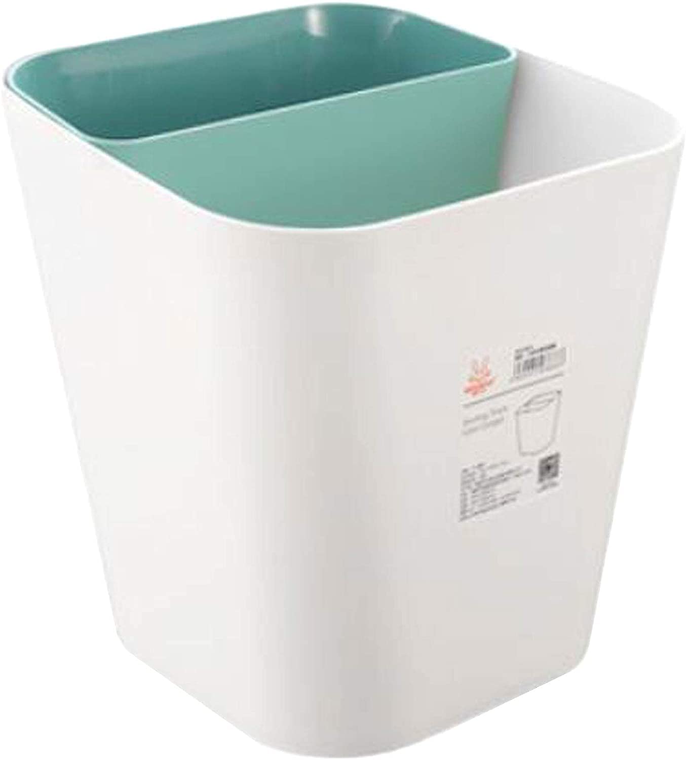 Amazon.co.jp: プラスチック2分別ゴミ箱 分別 ダストボックス 小さい