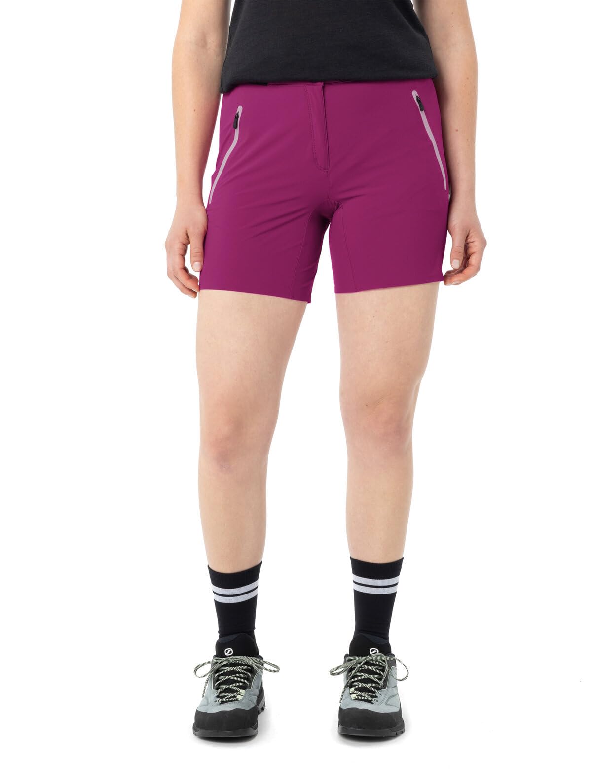 VAUDE Women's Scopi LW Shorts II, leichte Shorts, Passform: Slim fit, pink Orchid, 38