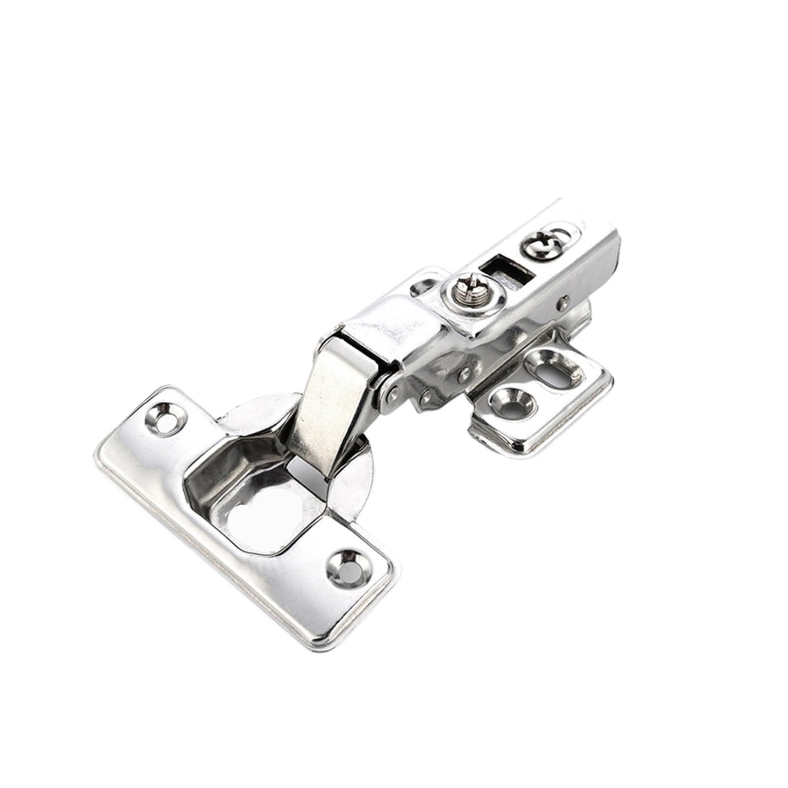 Refrigerator Door Hinge Pin,Compatible for KAK,C Series Stainless Steel Hydraulic Hinges Damper Buffer Soft Close(Half Overlay)