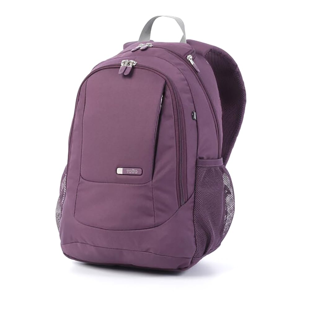 Totto, Mochila para portátil 14 color azul-Goctal Unisex adulto, Normal