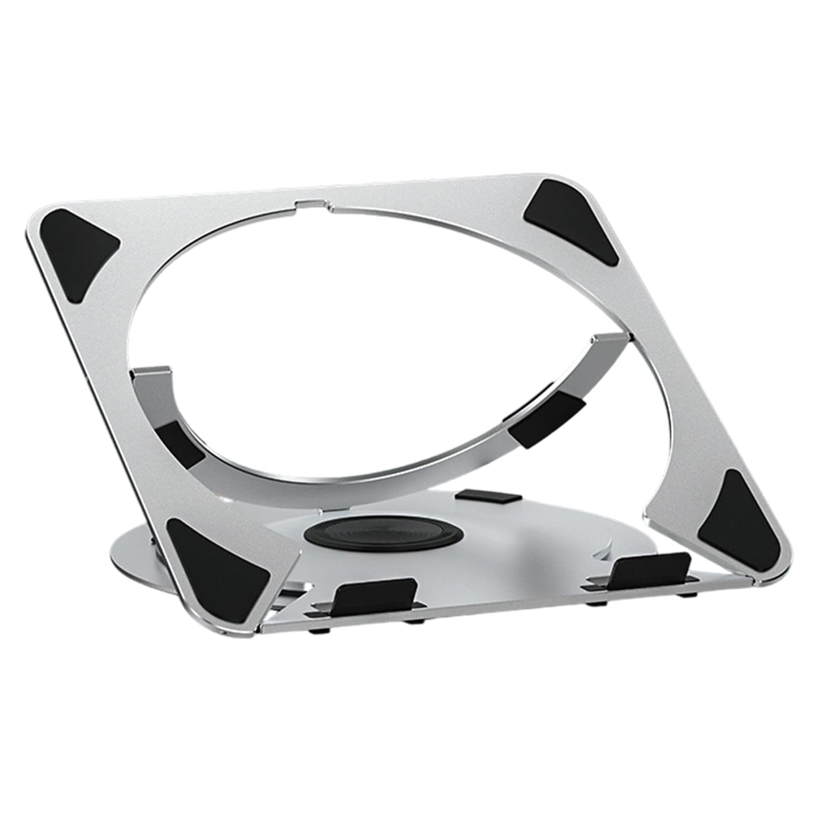 Supporto per tablet Supporto per tablet Supporto da tavolo pieghevole portatile girevole a 360 gradi per tablet Supporto da tavolo per laptop Supporto per laptop in alluminio