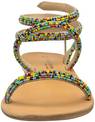 Les Tropéziennes par M. Belarbi Damen Olga Knöchelriemen, Mehrfarbig (Multicolor), 41 EU - 2