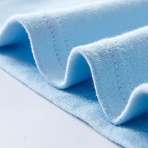 Boys Size 6 Long Sleeve Fit Crewneck T Shirt | Organic Cotton Soft Multi Pack Loog Sleeve Basic Youth Thermal Shirts4