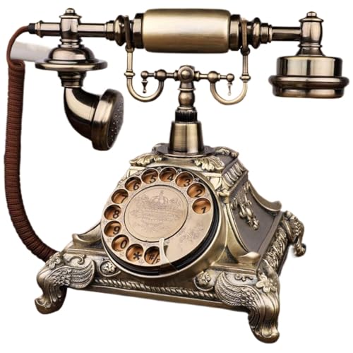 Téléphone de bureau rétro vintage idéal pour salon chic et hôtel - 2