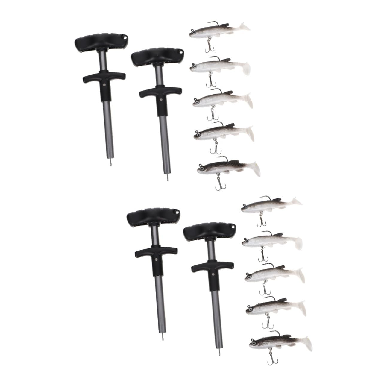 TOYANDONA Extracteur D'Hameçons De Pêche Leurres Outils pour Leurres De Pêche Outil De Détachement D'Hameçons Extracteur D'Hameçons De Pêche Outil De Dégorgement