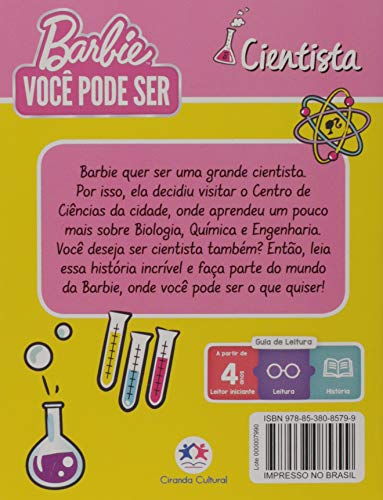 Barbie You can be - Você pode ser Cientista