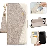 DialfA for Xperia 10 VII ケース 手帳型 エクスペリア 10VIIケース 適用 XQ-FE54 スマホケース XQ-FE72 表面ポケット 便利 人気 かわいい 携帯ケース カバー ツートン おしゃれ カード 収納 横置 スタンド機能 軽量 耐衝撃 現金入れ マグネット式 財布型 シンプル 全面保護 肌感PUレザー（アプリコット）