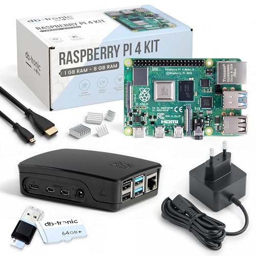 db-tronic Raspberry Pi 4 4 Go Starter...