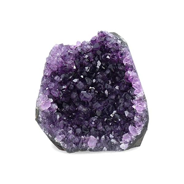 Deep Purple Super Druzy Amethyst Stein