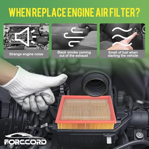 Image of Engine Air Filters for RAM 2500 3500 4500 2007-24 (L6 6.7L /V8 6.4L) | for Ram 5500 2007-2024, Replace #53034051AB 68517554AA (Cummins Diesel Engines), Engine Filter Replacement Car Accessories