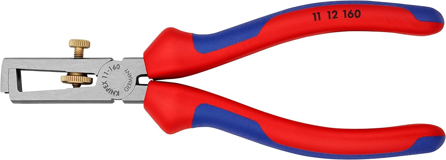 Knipex Pince à dénuder universelles avec poignées multimatières 160 mm, 11 12 160