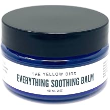 The Yellow Bird Everything Soothing Multi-Purpose Skin Balm Arnica Chamomile Copaiba Rose, 2 Oz Pack of 1