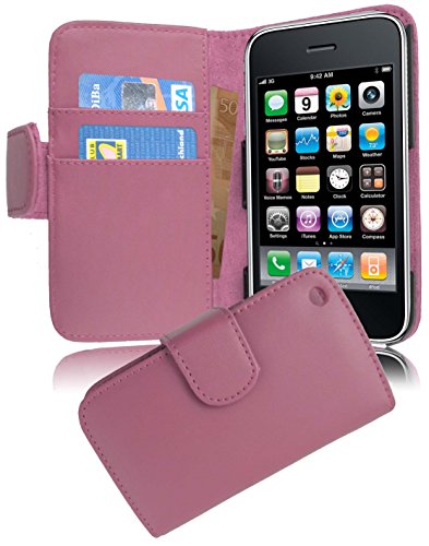 Cadorabo Book Case Compatible With Apple Iphone 3 / Iphone 3Gs In Dusky Pink - With Stand Function And Card Slot Made Of Smooth Faux Leather - Wallet Etui Cover Pouch Pu Leather Flip #TOP7