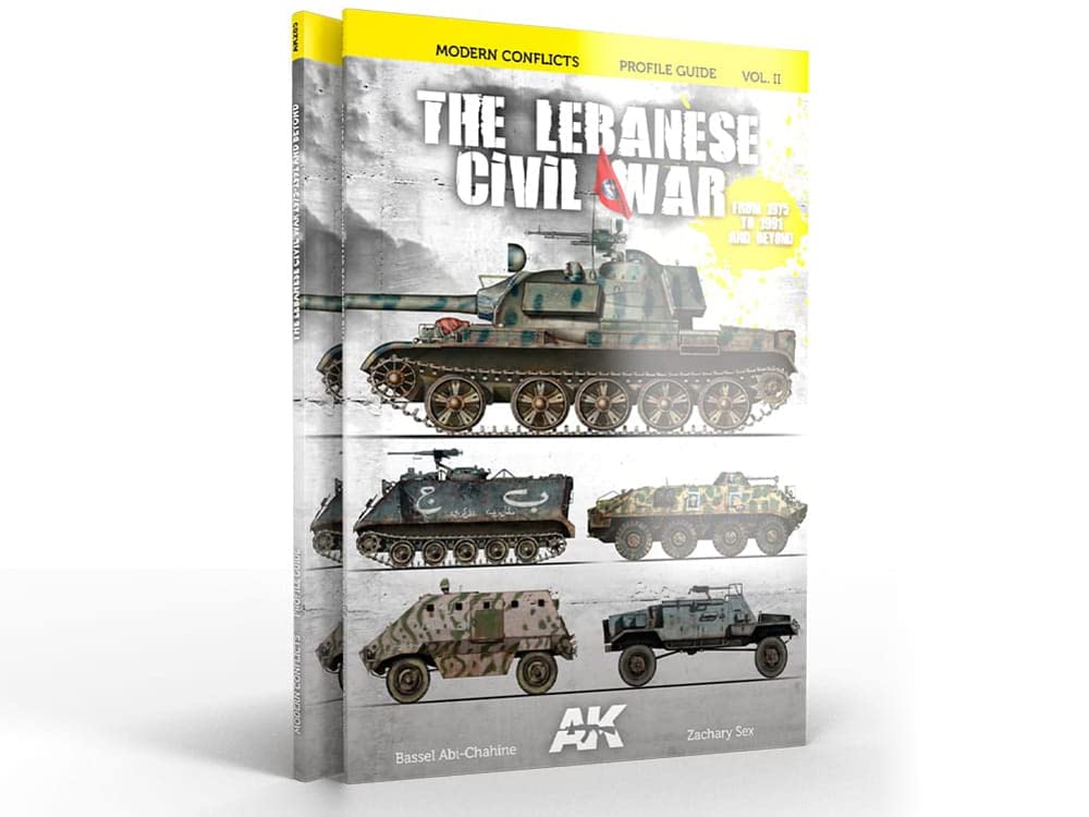 AK Book AK285 Wars in Lebanon VOL.II (220 Pages) (English)