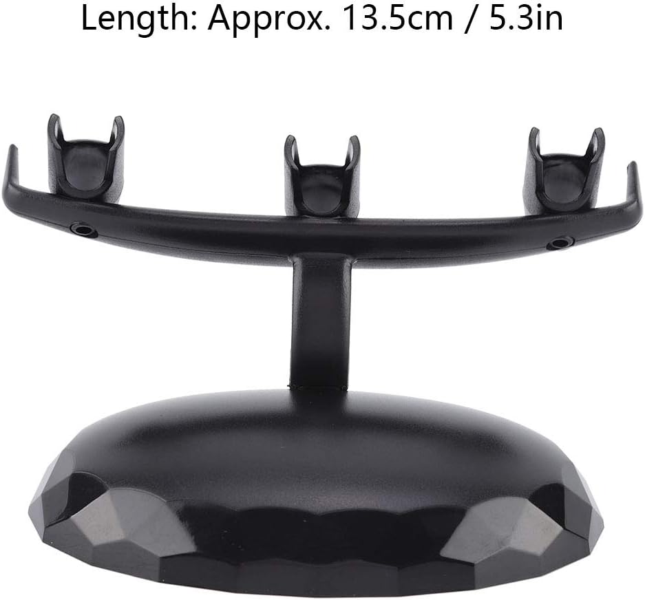 Cyrank Airbrush Holder Stand, Airbrush Stand Tabletop Portable Plastic Airbrush Holder Air Brush Stand for Three Airbrush Pens Accessories, Cyrankdk8g7pwvq2