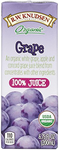 R.W. Knudsen Organic Juice Boxes - Grape - 6.75 oz - 4 ct - 7 pk