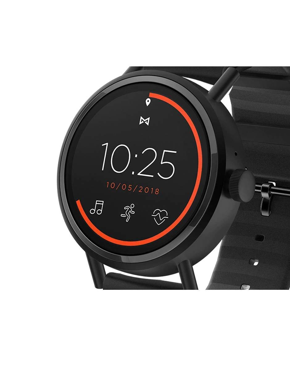 Misfit Vapor Stainless Steel And Silicone Touchscreen Smartwatch
