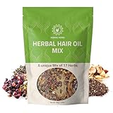 Herbal Hair Oil Mix, Ayurvedic Herb Blend for Hair Oil Infusion Make Your Hair Oil With Dry Ayurvedic Herb Mix, Goodness Of Ayurvedic Natural Herbs For Oil Infusion, Instant Premix For Hair Oil