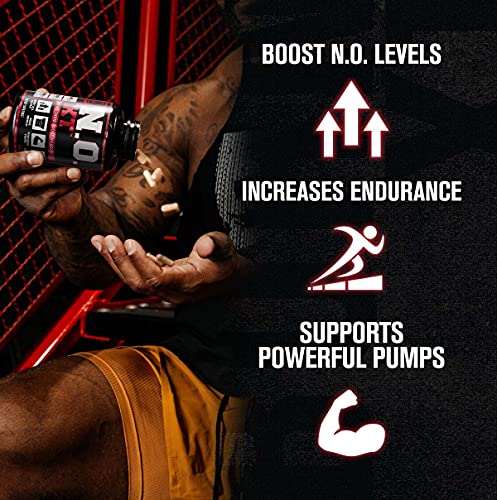 N.O. XT Nitric Oxide Supplement with Nitrosigine L Arginine & L Citrulline for Muscle Growth, Pumps, Vascularity, & Energy - Extra Strength Pre Workout N.O. Booster & Muscle Builder - 90 Veggie Pills - Image 5