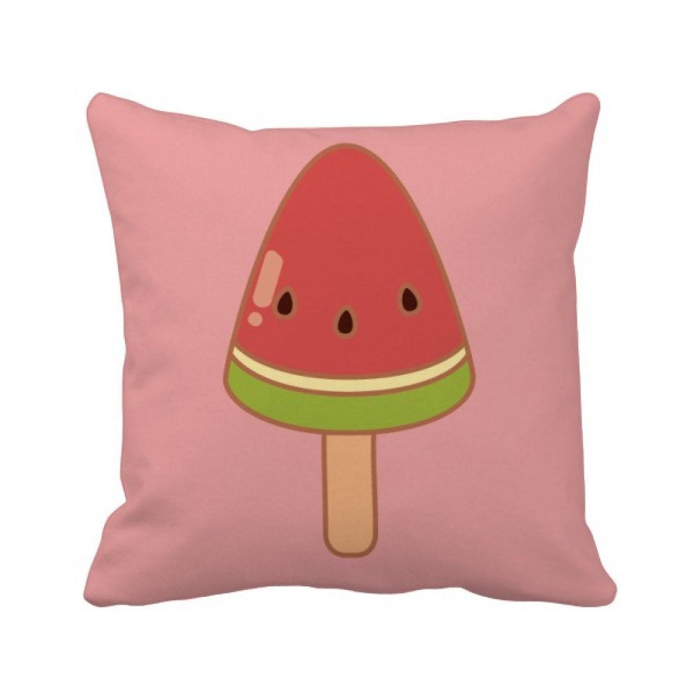 Coussin pastèque de décoration multicolore, une idée cadeau originale pour le canapé