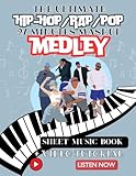 27 minute rap hiphop mashup on classical piano cover sheet music book + audio + video tutorial