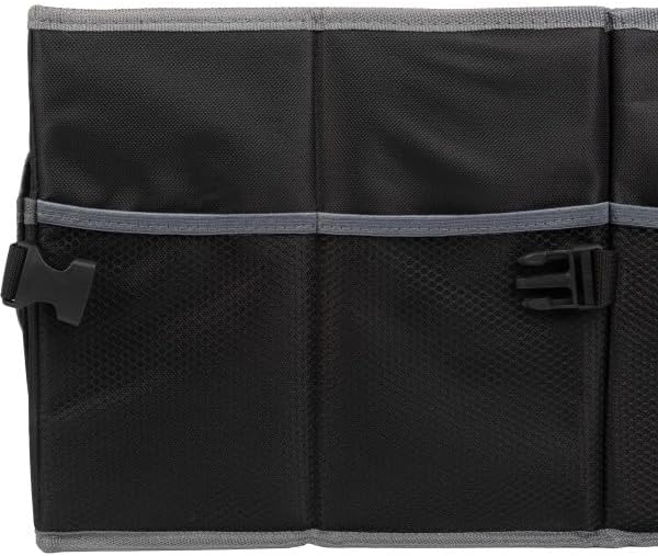 Miniatura 2 de Stalwart Organizador de coche  Caja de almacenamiento plegable para coche  Organizador de maletero para SUV, camión o sedán con forro inferior