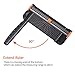 12.2 in Jielisi A4 Portable Paper Trimmer Manual Paper Cutter with for Craft Photo Card Scrapbook Home Office Use