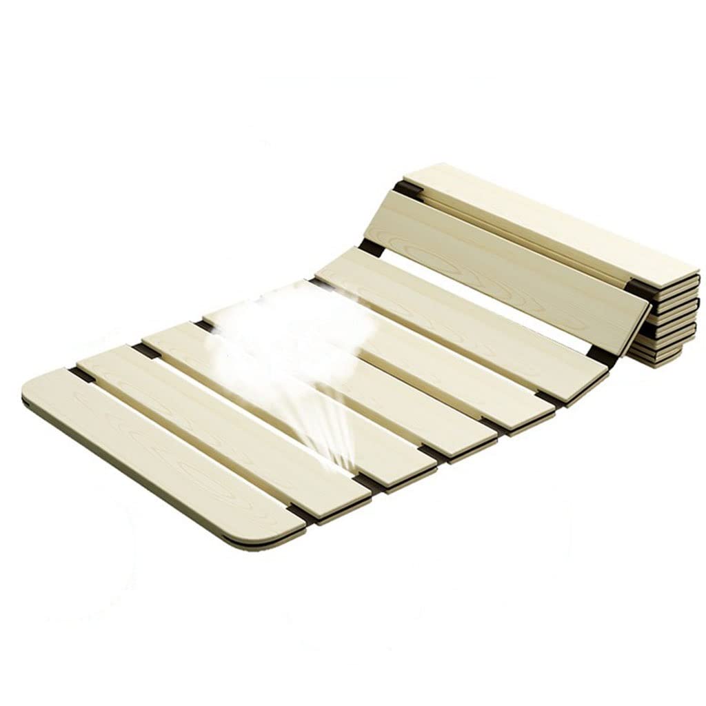 Rouleau de bois de 0.8x8m sous forme de planche de lit pliante en bois
