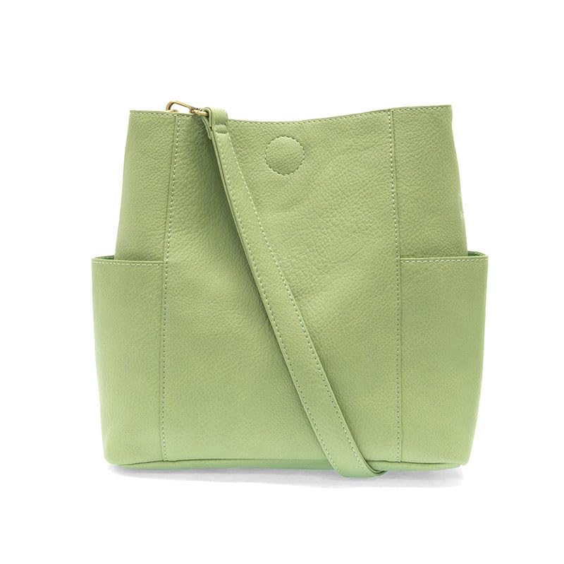 Image of Joy Susan Side-Pocket Bucket Bag: Kayleigh Crossbody