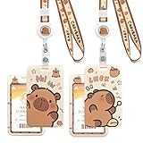 ⭐【Matériau】le tour de cou est fabriqué en polyester super doux qui ne frotte pas contre le cou, avec longeur de 45cm et est assez léger pour être transporté au travail ou lors de tout événement. Le porte-cartes est fabriqué en ABS de haute qualité et pour contenir 2 à 3 cartes de 8.3cm*5cm.La bobine de badge est fait d'alliage de zinc, de plastique dur et d'un cordon rétractable.