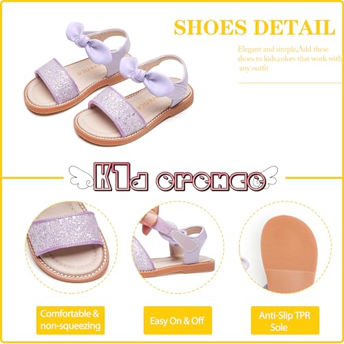 Image of Kiderence Toddler Girls Sandals Little Girls Kids Summer Shoes Toddler Sandals
