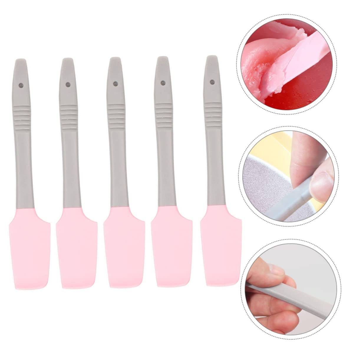Ipetboom 2sets Makeup Supplies Set Beauty Tool Waxing Spatula Skin Care Brush Soft Durable 5pcs*2