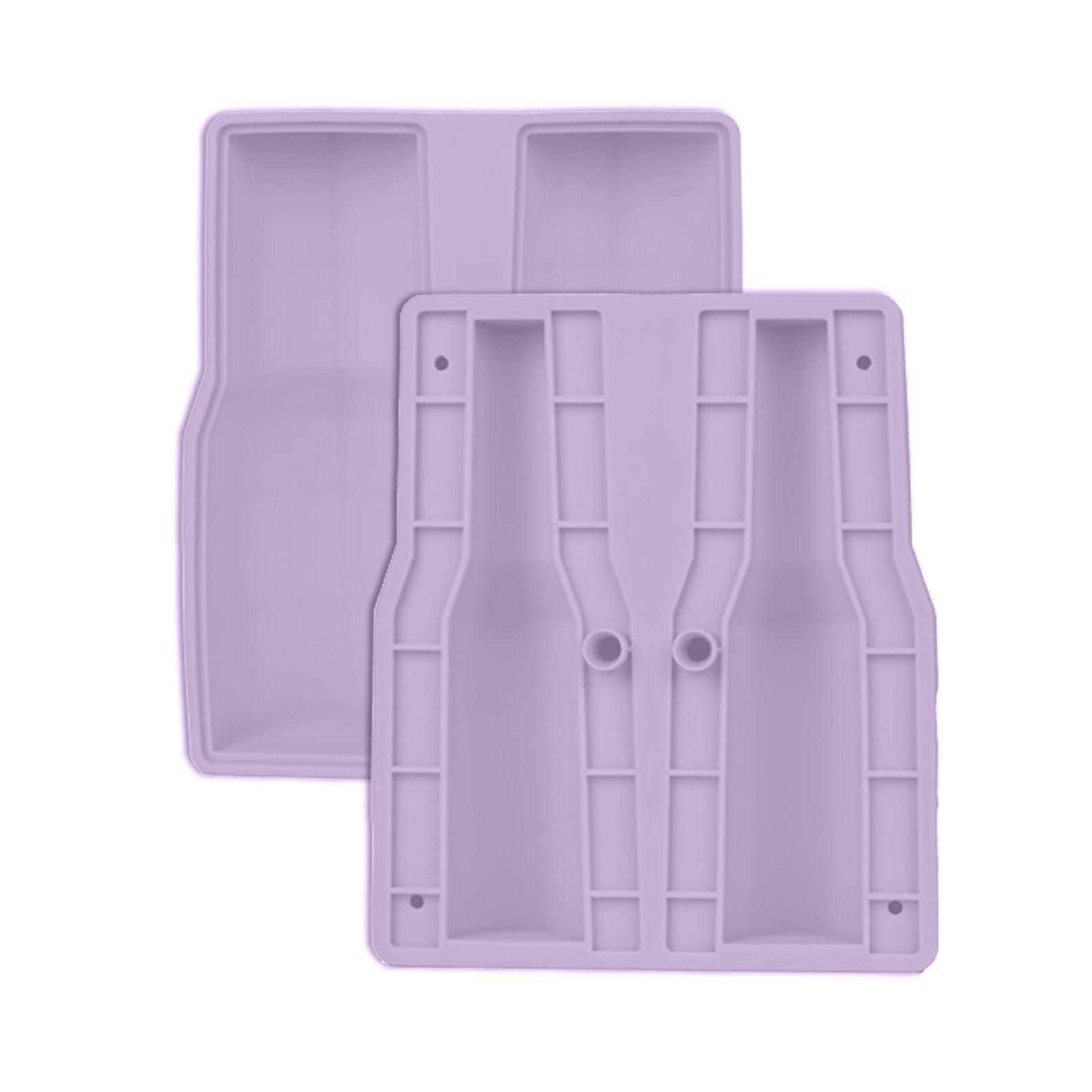 MICFENY Silicone Tray Easy Releases Dishwasher Safe Ice Making Mold for Home Parties and Outdoor Picnics Kitchen Tool