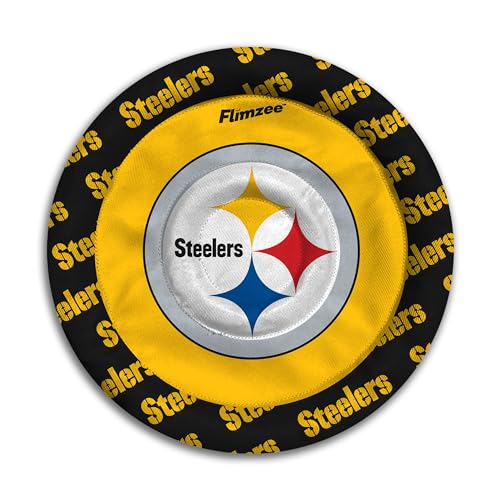 YouTheFan NFL Pittsburgh Steelers Flimzee Bean-Bag Flying Disc