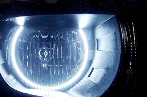 Kit LED Halo Ojo Ángel Xenón Blanco Camaro 2010-2015 miniatura 6