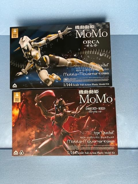 Amazon.co.jp: 1/144 機動動姫MOMO モモ オルカ ドレッドレッド 二種